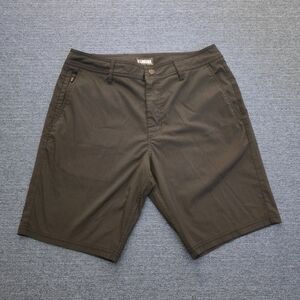 Linksoul Men's Black Flat Front Shorts